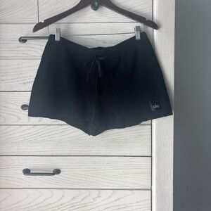 ALO Yoga High Waist Black Women's Shorts